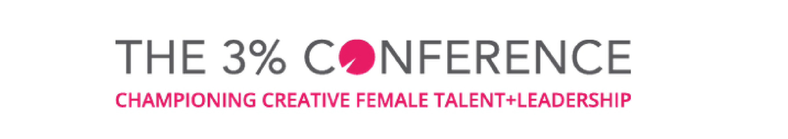 The 3% Conference logo